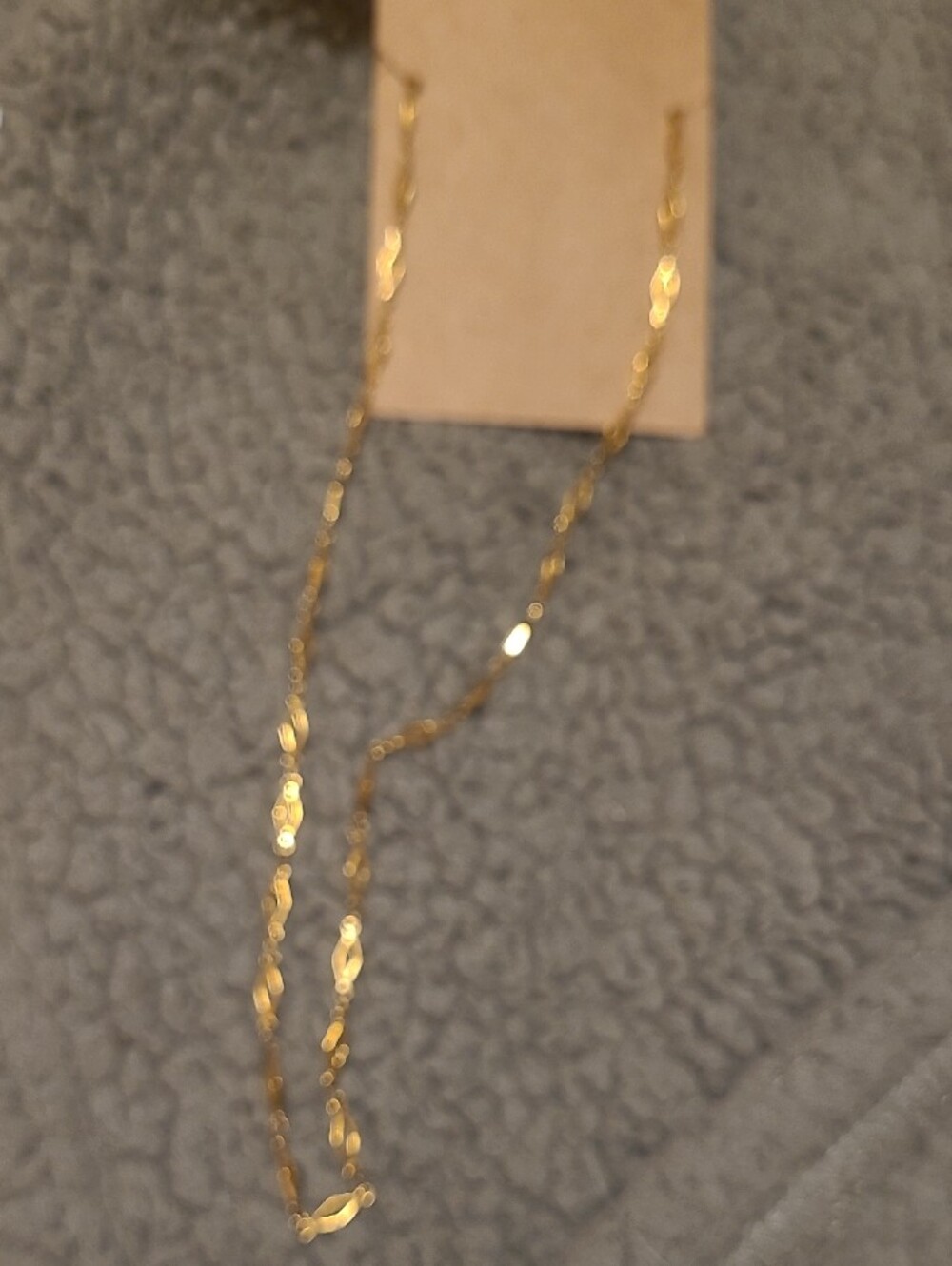 Plunder Gold Oval Toggle Pendant Necklace - Women's Jewelry - Picture 3 of 3